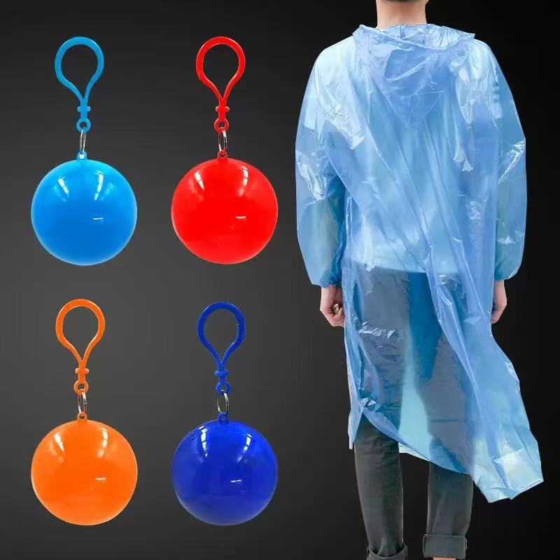 Emergency Poncho Rain - معطف مطر مضغوط للاستخدام مرة واحدة