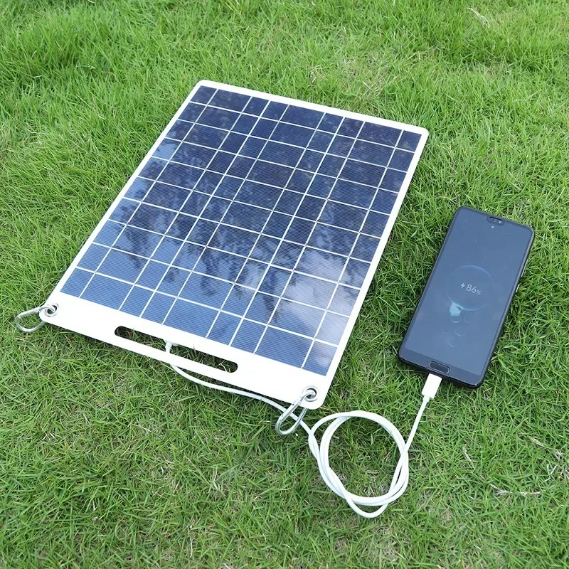 Solar Emergency Charger - 5 فولت لوحة طاقة شمسية مقاوم